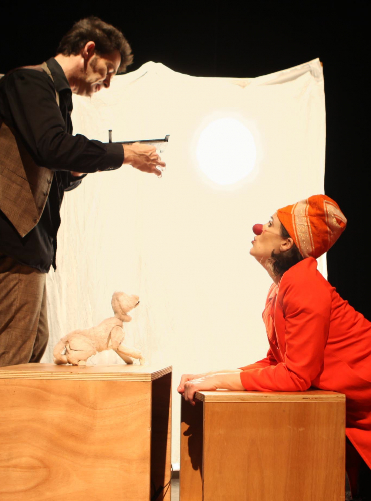 spectacle clown marionnette tout public